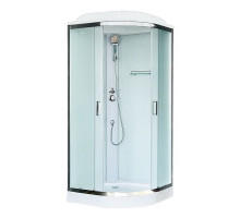 Душевая кабина Royal Bath RB 90HK5-WC-CH 90х90 см, с матовыми стеклами