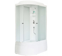 Душевая кабина Royal Bath RB 8120BK4-ММ 120х80 см, с матовыми стеклами, правосторонняя