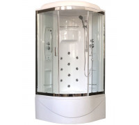 Душевая кабина Royal Bath RB 100NRW-T-CH 100х100 см, с прозрачными стеклами