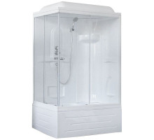 Душевая кабина Royal Bath RB 8120BP1-T 120х80 см, с прозрачными стеклами, правосторонняя