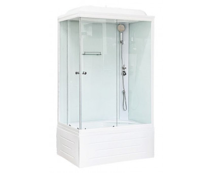 Душевая кабина Royal Bath RB 8120BP5-WT 120х80 см, с прозрачными стеклами , правосторонняя