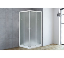 Душевой уголок Royal Bath RB HPD-C 110х120 см, с матовыми стеклами